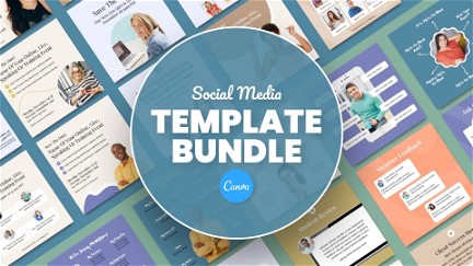 Social Media Canva Template Bundle