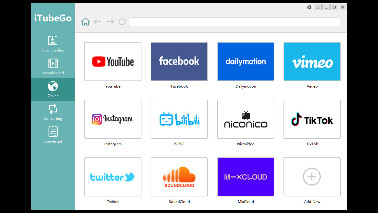 iTubeGo for Windows