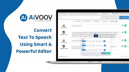 AiVOOV - Text to Speech Solution