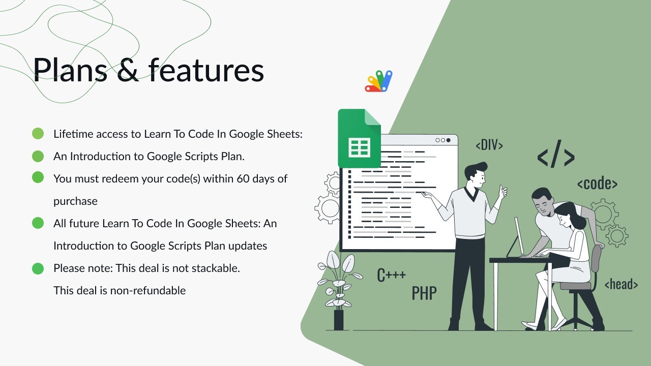 Learn To Code In Google Sheets by Better Sheets