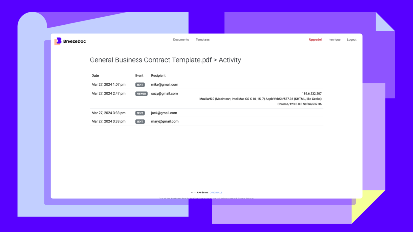 Document tracking