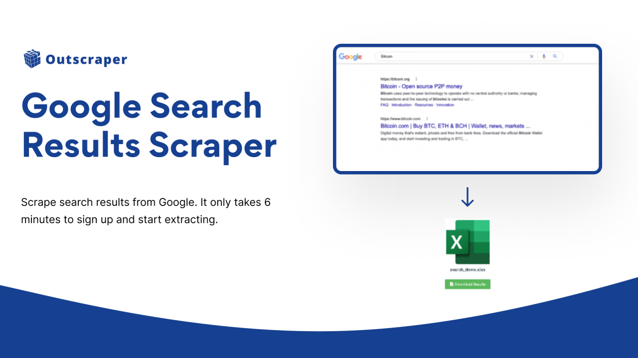 Outscraper: Google Search Results Scraper