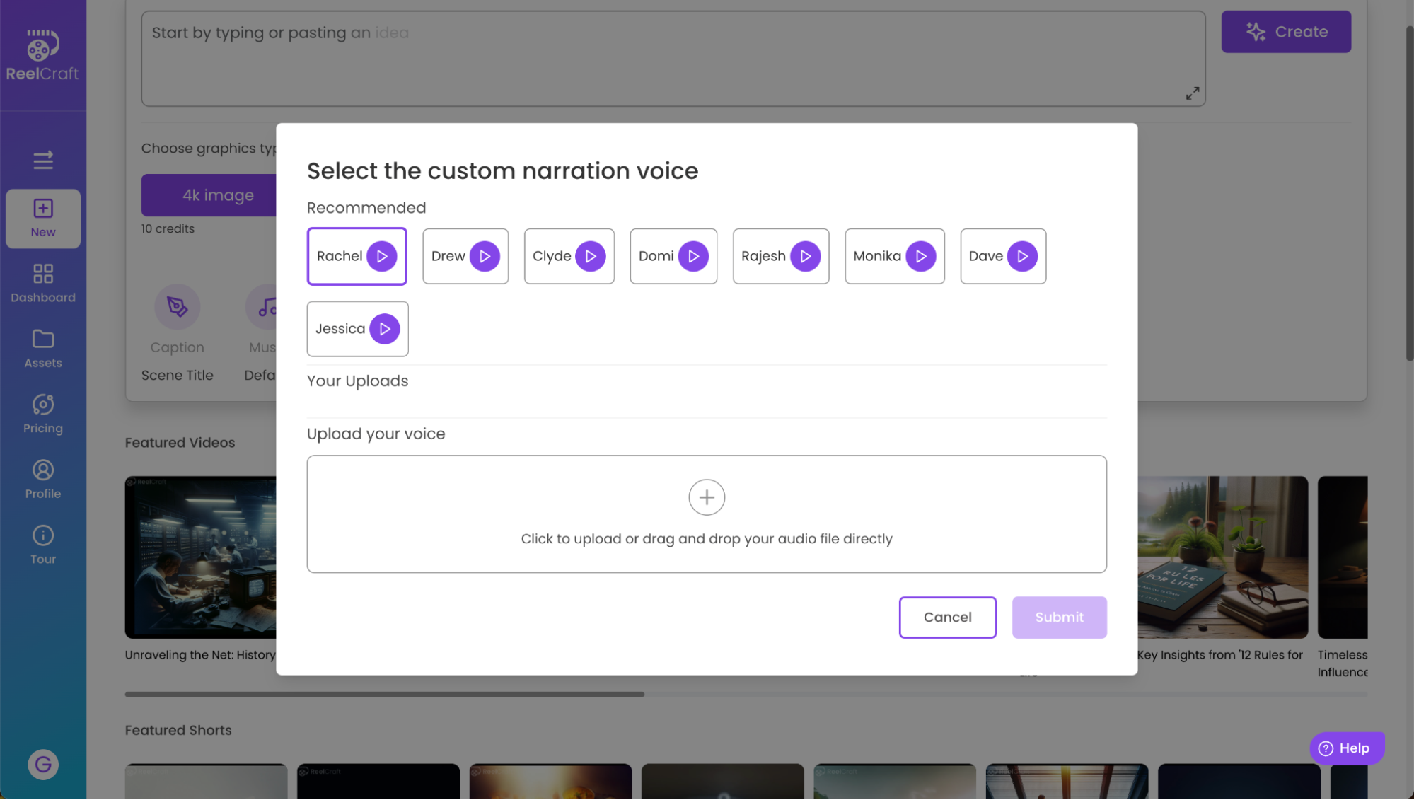 A.I. Voiceovers