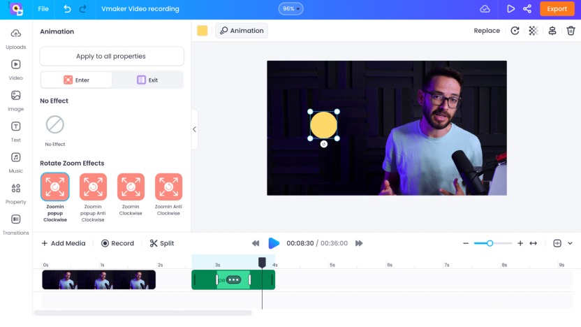 AI video editor